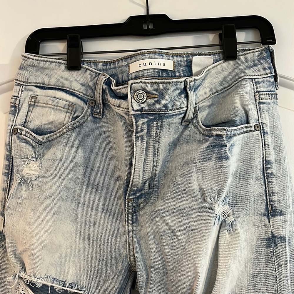 Eunina distressed Frankie low rise girlfriend Jean . Size 5